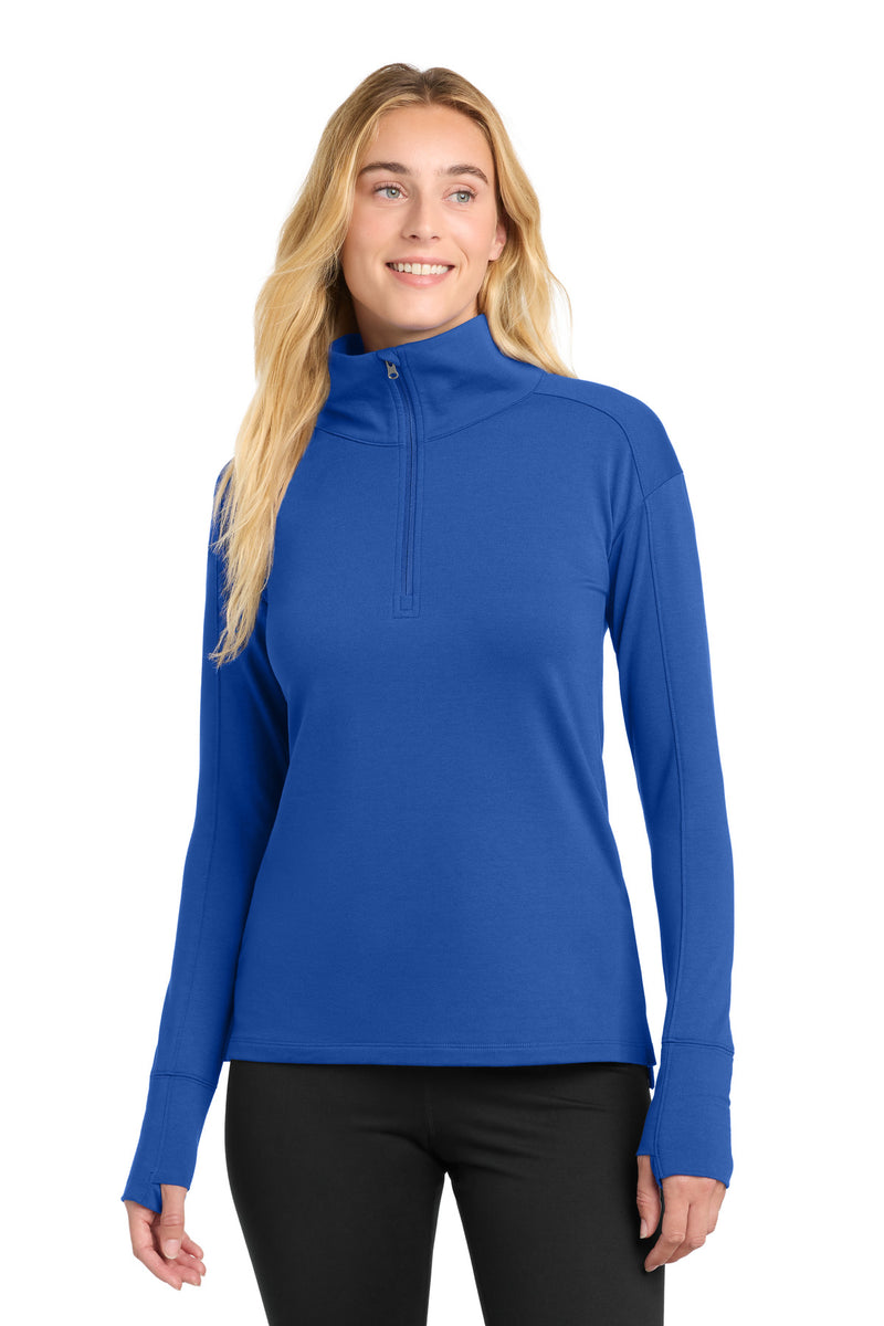 Load image into Gallery viewer, Sport-Tek Women&#39;s Sport-Wick Flex Fleece 1/4-Zip. LST561
