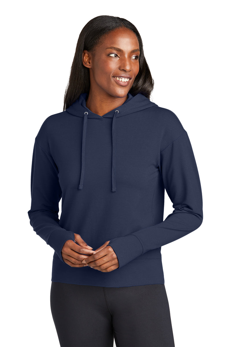Load image into Gallery viewer, Sport-Tek Women&#39;s Sport-Wick Flex Fleece Pullover Hoodie LST562
