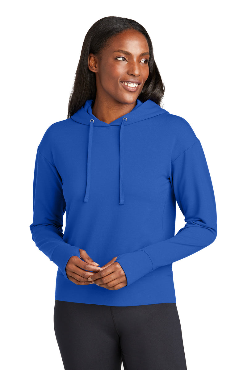 Load image into Gallery viewer, Sport-Tek Women&#39;s Sport-Wick Flex Fleece Pullover Hoodie LST562
