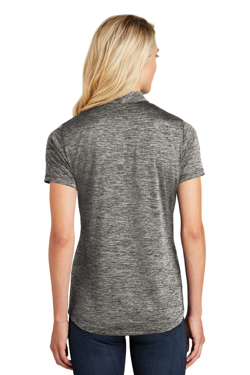Load image into Gallery viewer, Sport-Tek  Women&#39;s PosiCharge  Electric Heather Polo. LST590
