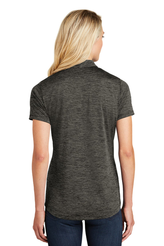 Sport-Tek  Women's PosiCharge  Electric Heather Polo. LST590
