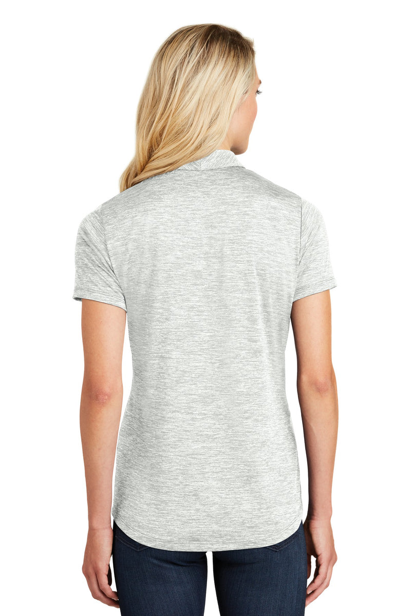 Load image into Gallery viewer, Sport-Tek  Women&#39;s PosiCharge  Electric Heather Polo. LST590
