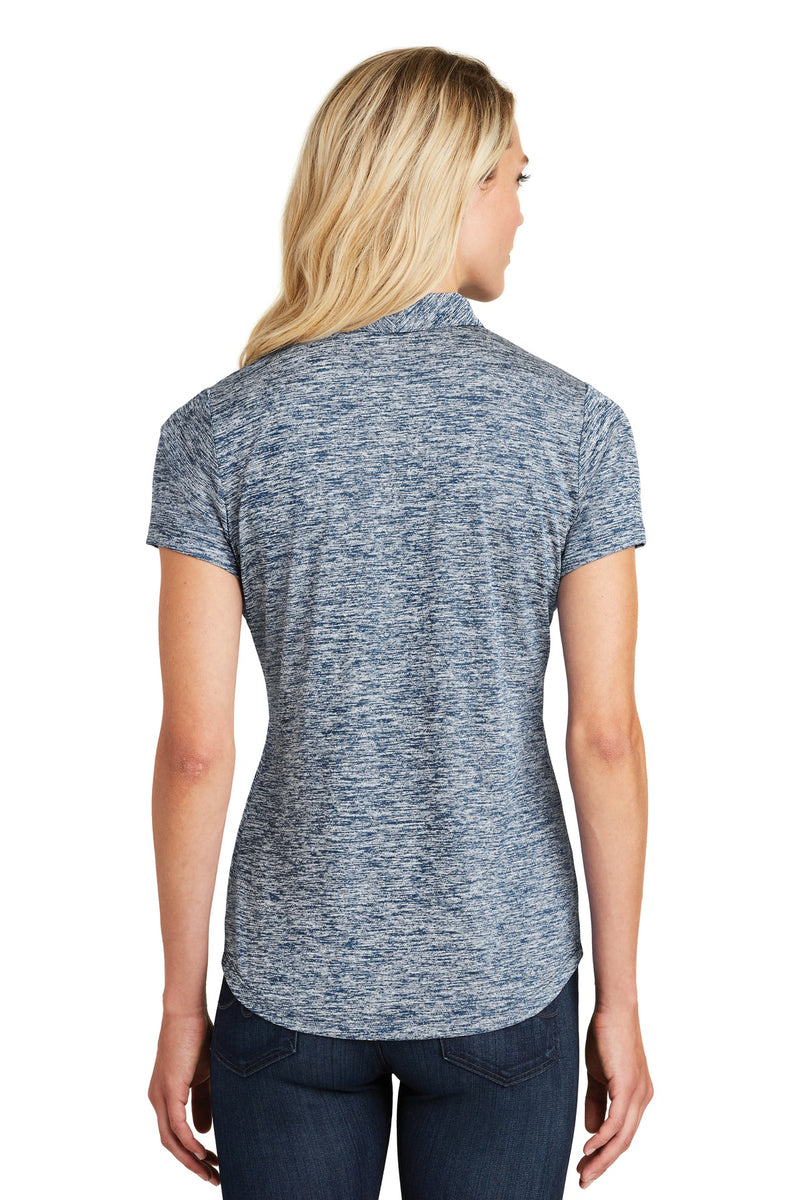 Load image into Gallery viewer, Sport-Tek  Women&#39;s PosiCharge  Electric Heather Polo. LST590
