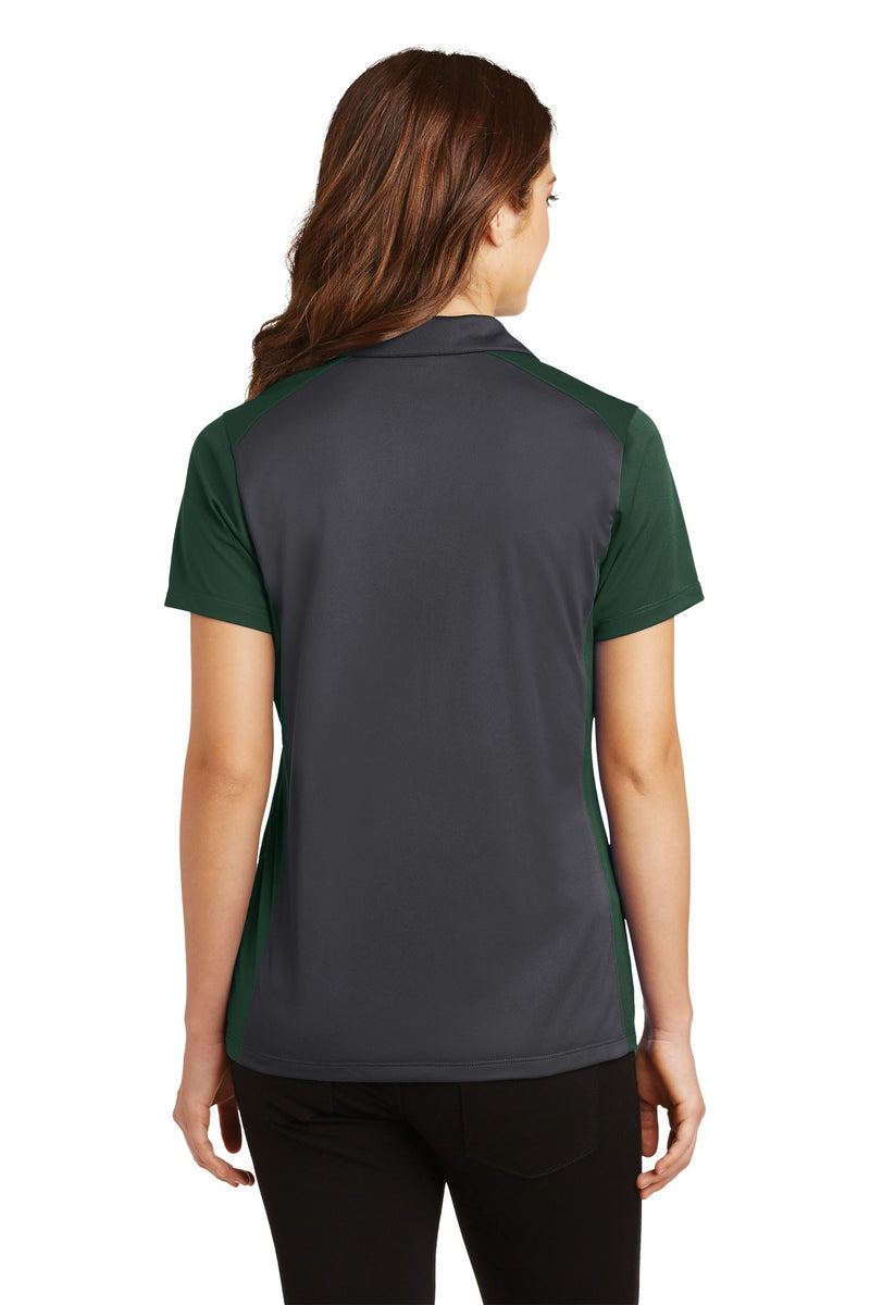 Load image into Gallery viewer, Sport-Tek Women&#39;s Colorblock Micropique Sport-Wick Polo. LST652
