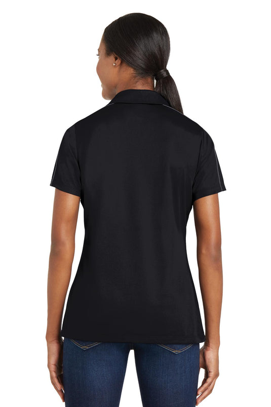 Sport-Tek Women's Micropique Sport-Wick Piped Polo. LST653