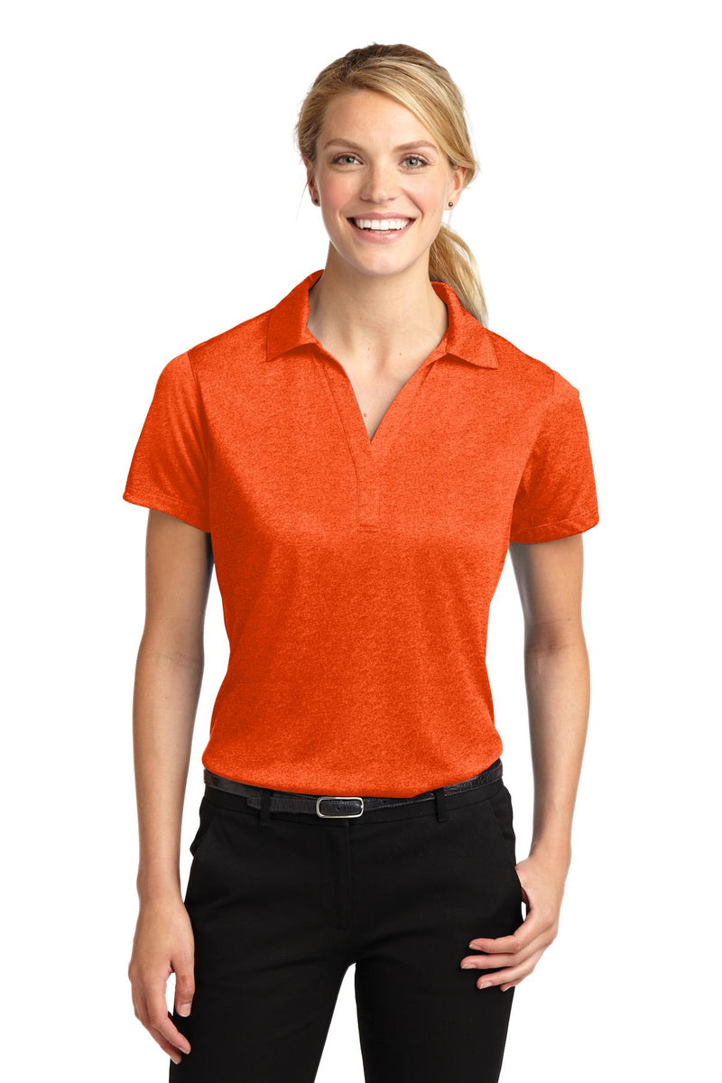 Load image into Gallery viewer, Sport-Tek Women&#39;s Heather Contender Polo. LST660
