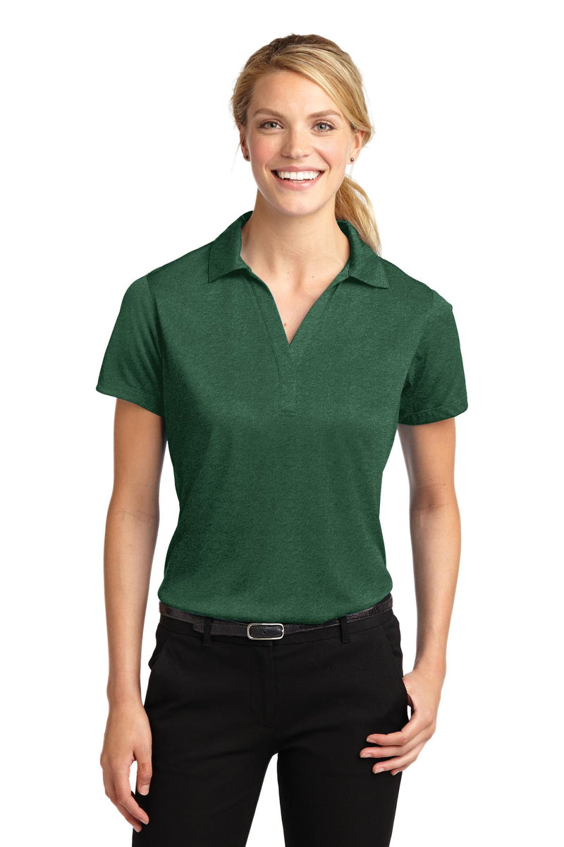 Load image into Gallery viewer, Sport-Tek Women&#39;s Heather Contender Polo. LST660
