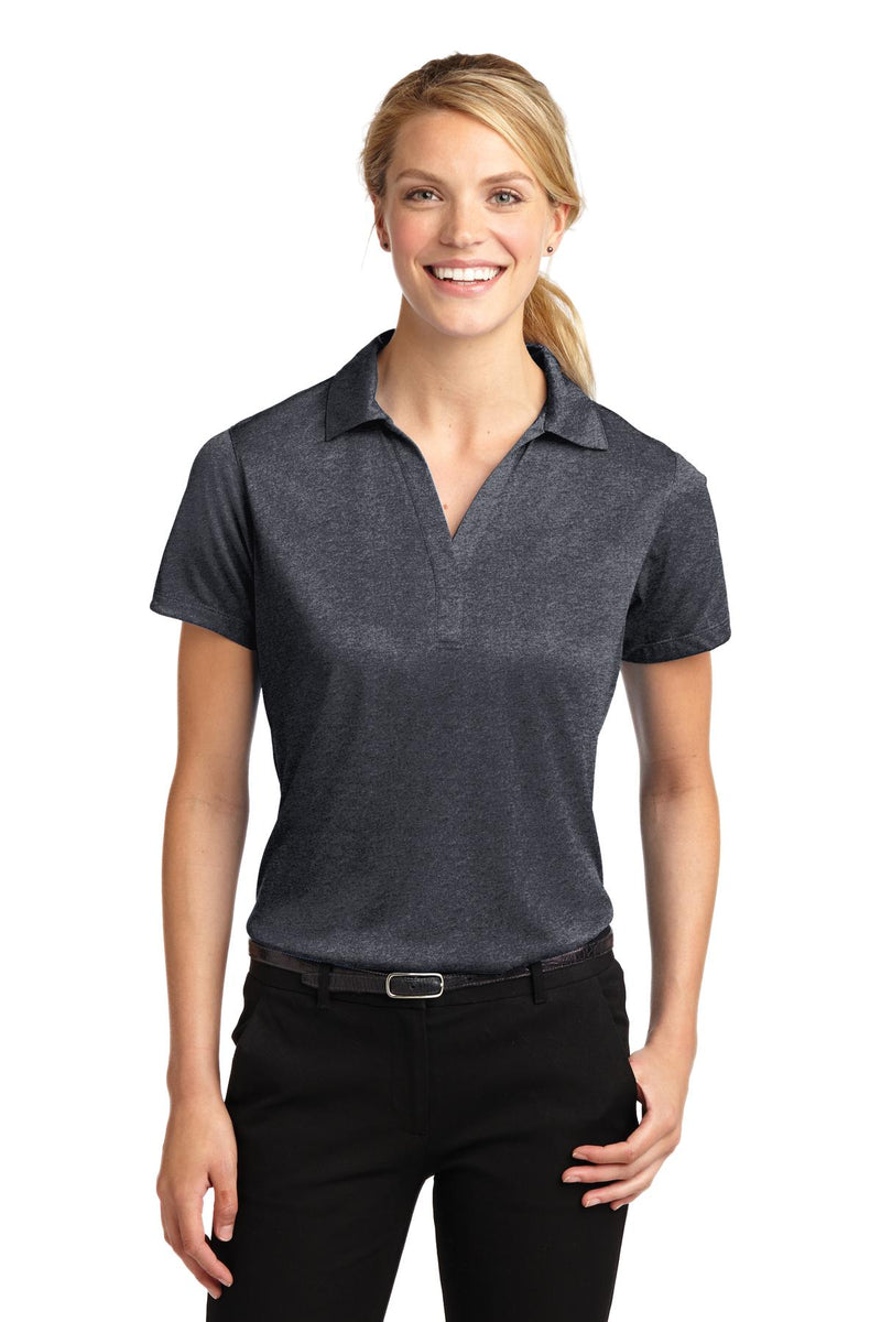 Load image into Gallery viewer, Sport-Tek Women&#39;s Heather Contender Polo. LST660
