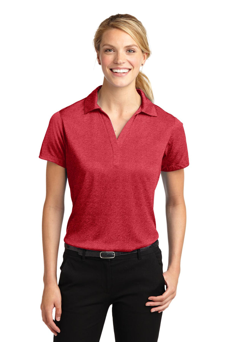 Load image into Gallery viewer, Sport-Tek Women&#39;s Heather Contender Polo. LST660
