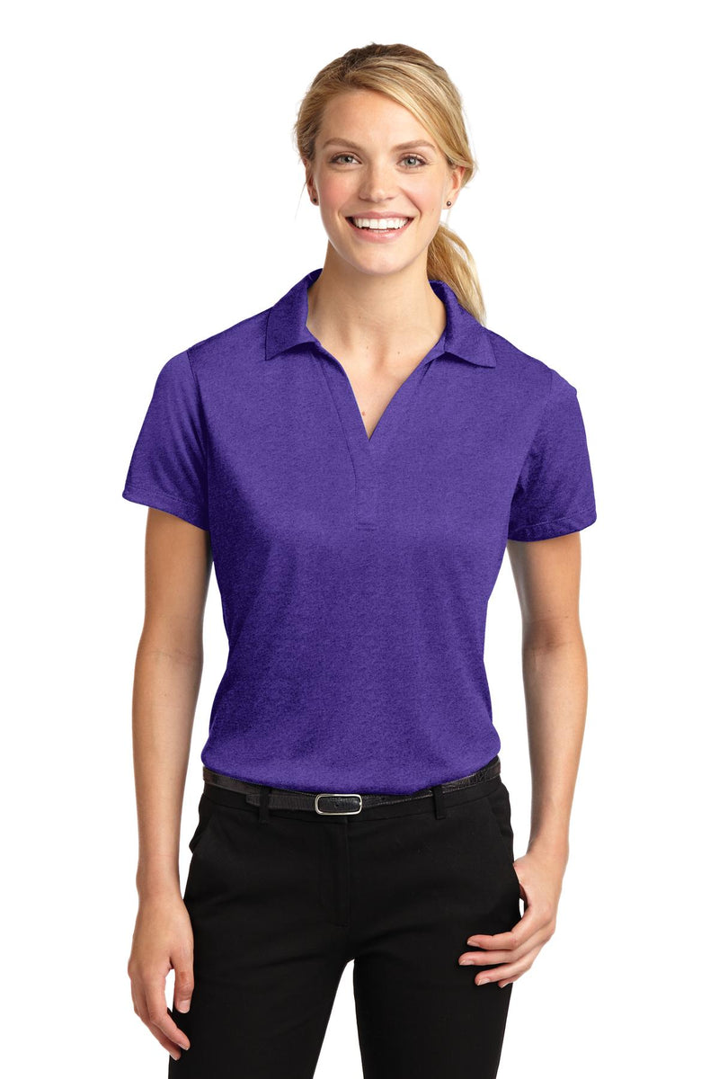 Load image into Gallery viewer, Sport-Tek Women&#39;s Heather Contender Polo. LST660

