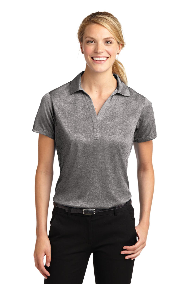 Load image into Gallery viewer, Sport-Tek Women&#39;s Heather Contender Polo. LST660
