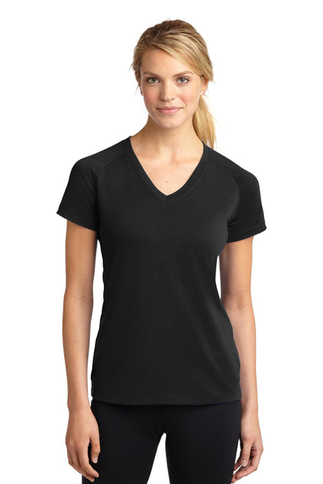 Sport-Tek Women's Ultimate Performance V-Neck. LST700