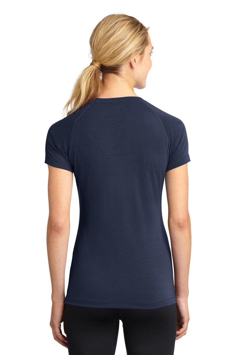 Load image into Gallery viewer, Sport-Tek Women&#39;s Ultimate Performance V-Neck. LST700
