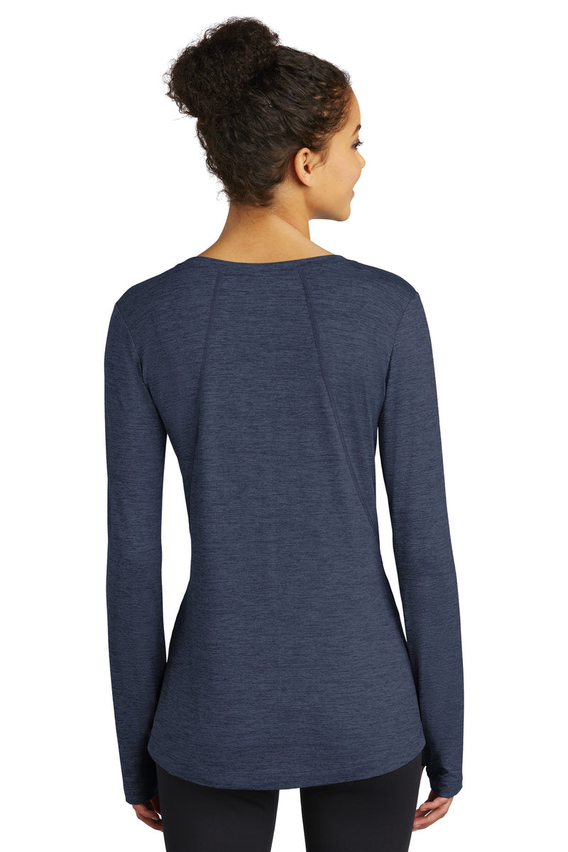 Load image into Gallery viewer, Sport-Tek  Women&#39;s Exchange 1.5 Long Sleeve Crew. LST710

