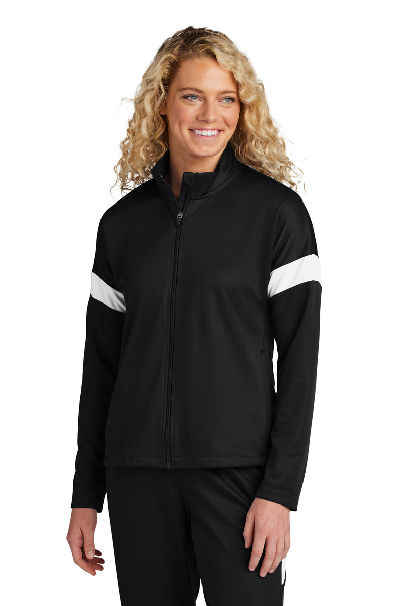 Load image into Gallery viewer, Sport-Tek Women&#39;s Travel Full-Zip Jacket LST800
