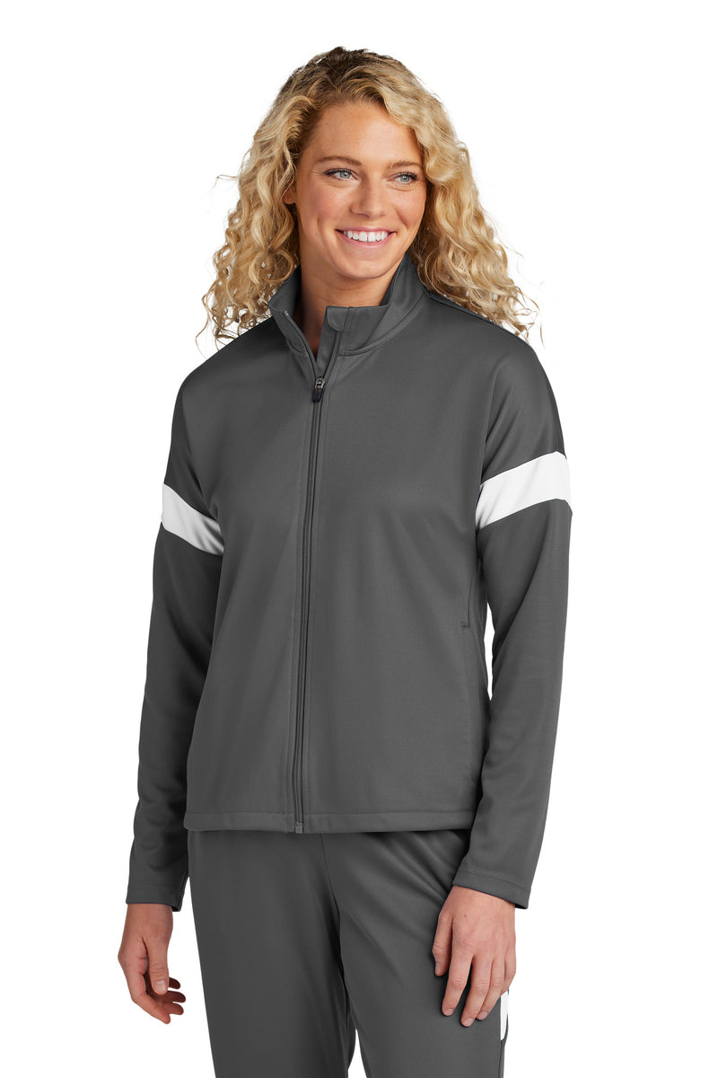 Load image into Gallery viewer, Sport-Tek Women&#39;s Travel Full-Zip Jacket LST800

