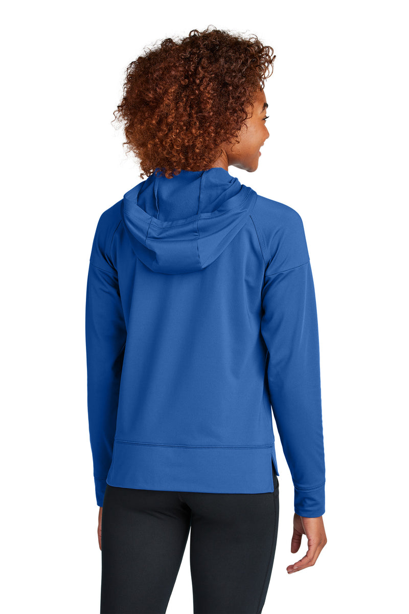 Load image into Gallery viewer, Sport-Tek Women&#39;s Sport-Wick Stretch 1/2-Zip Hoodie LST856
