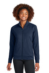 Sport-Tek Women's Sport-Wick Stretch Full-Zip Cadet Jacket LST857