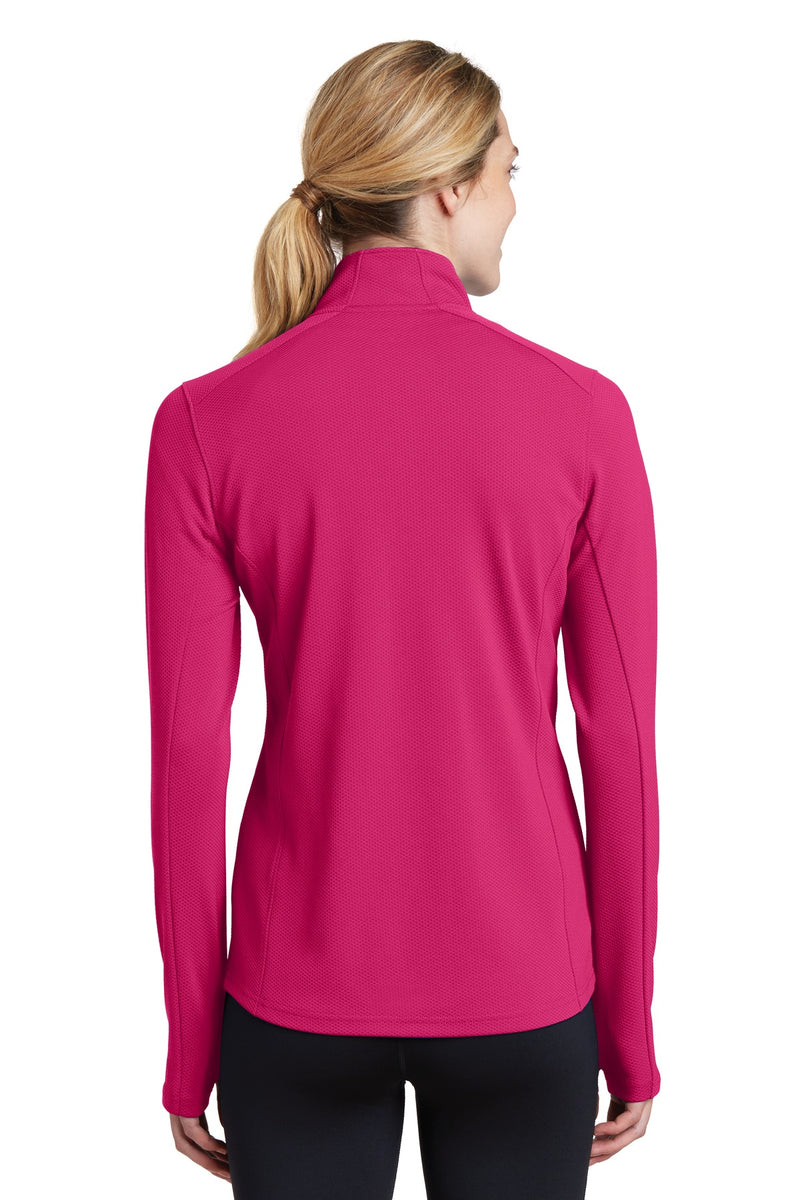 Load image into Gallery viewer, Sport-Tek Women&#39;s Sport-Wick Textured 1/4-Zip Pullover.  LST860
