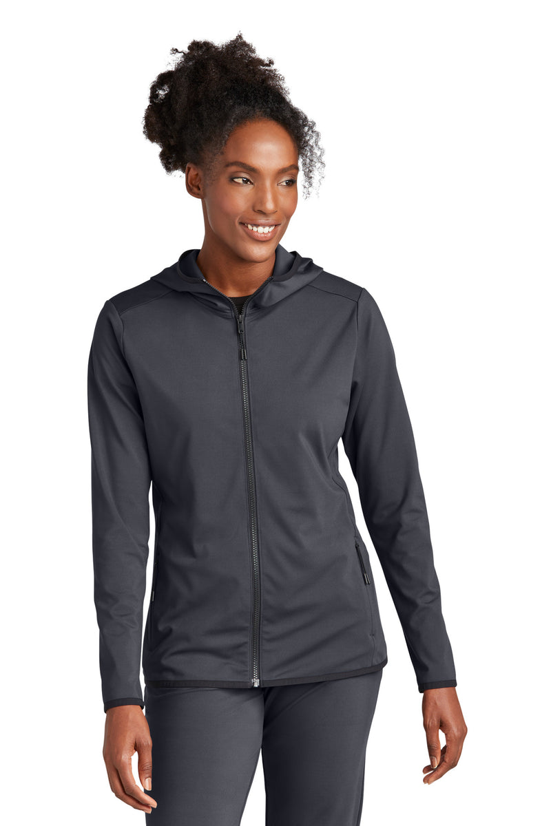 Load image into Gallery viewer, Sport-Tek Women&#39;s Circuit Hooded Full-Zip LST870
