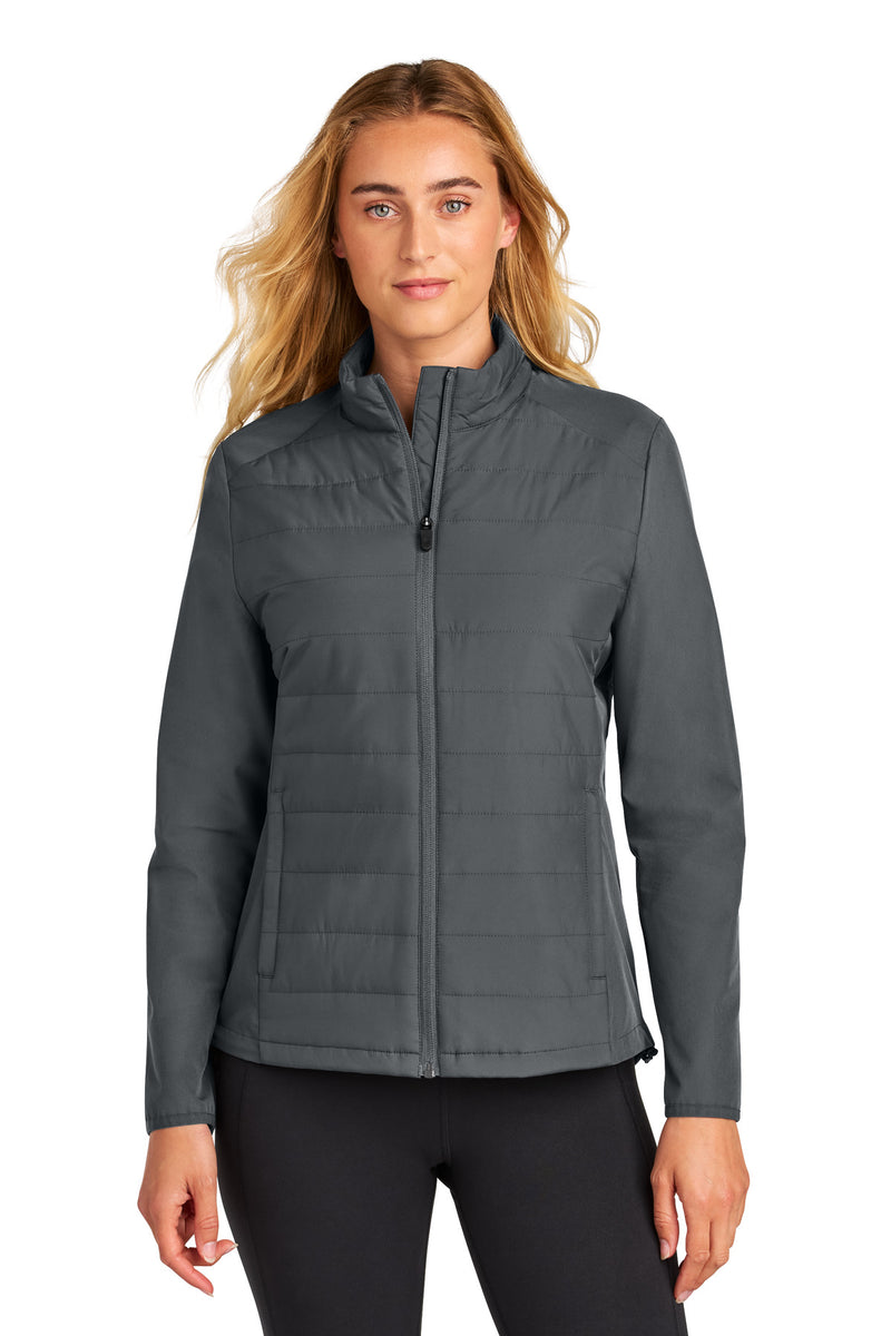 Load image into Gallery viewer, Sport-Tek Women&#39;s Teknical Hybrid Jacket LST940
