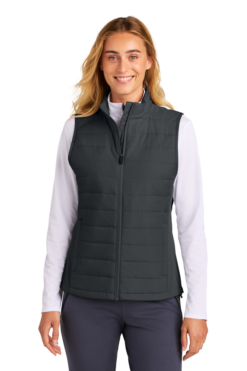 Load image into Gallery viewer, Sport-Tek Women&#39;s Teknical Hybrid Vest LST941
