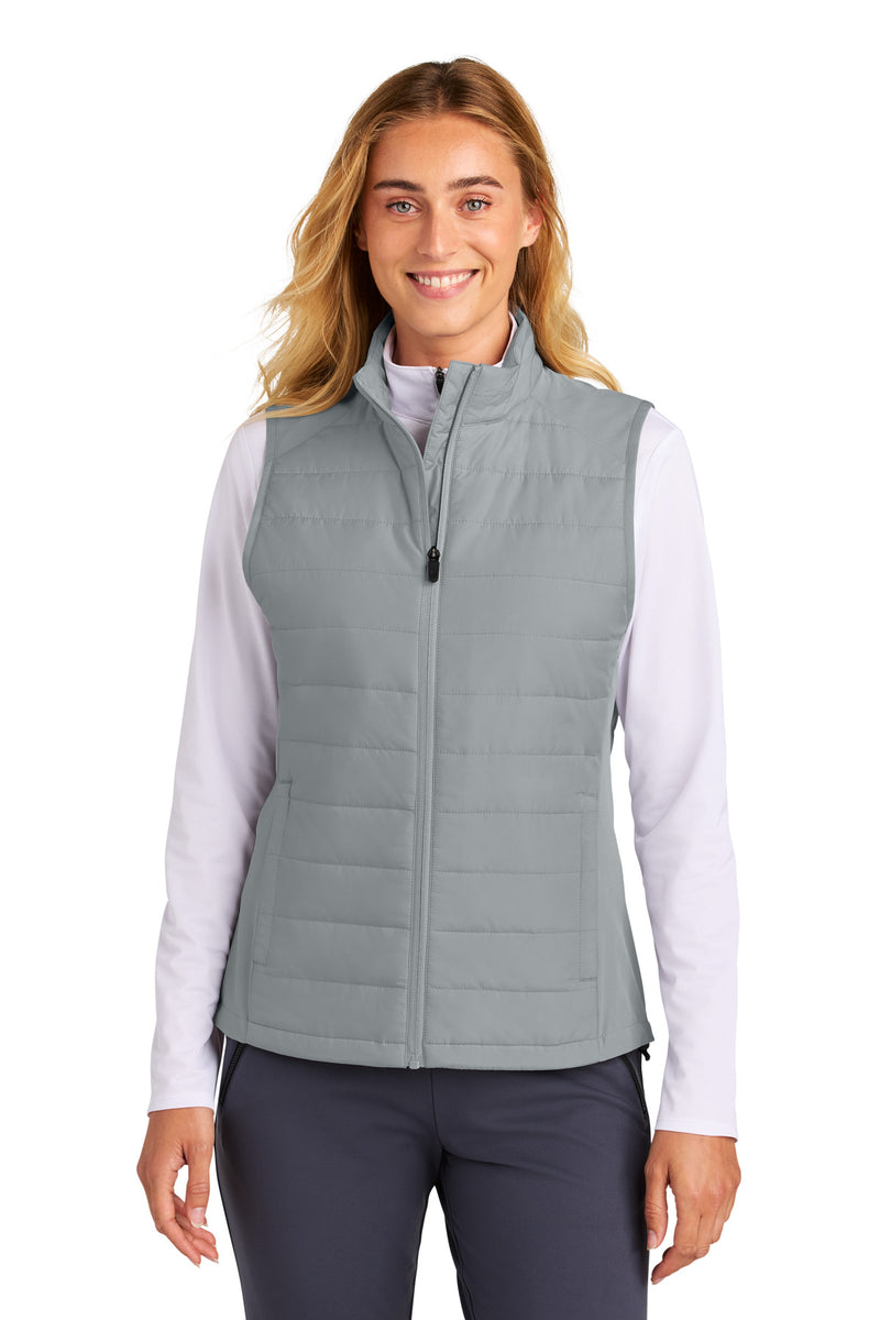 Load image into Gallery viewer, Sport-Tek Women&#39;s Teknical Hybrid Vest LST941
