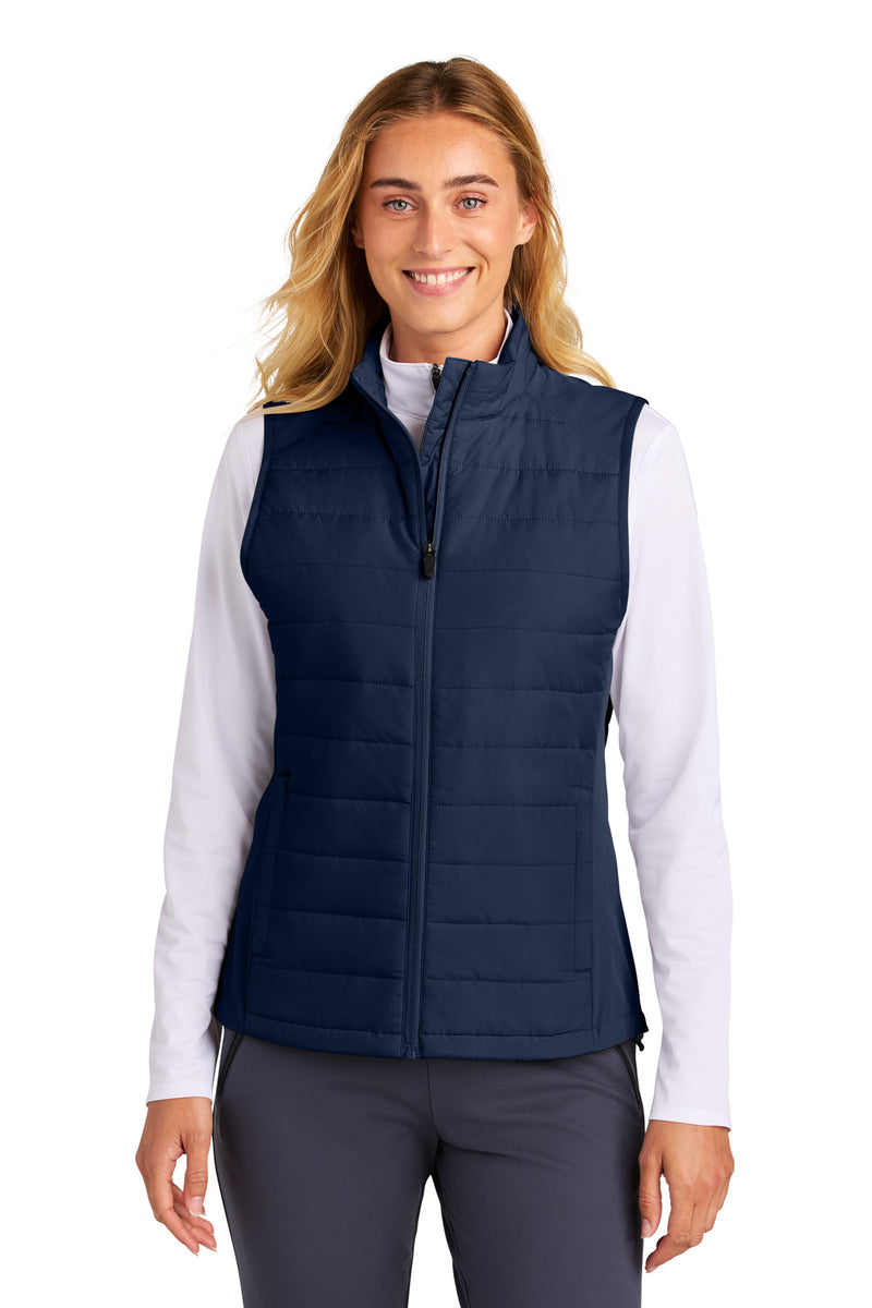Load image into Gallery viewer, Sport-Tek Women&#39;s Teknical Hybrid Vest LST941
