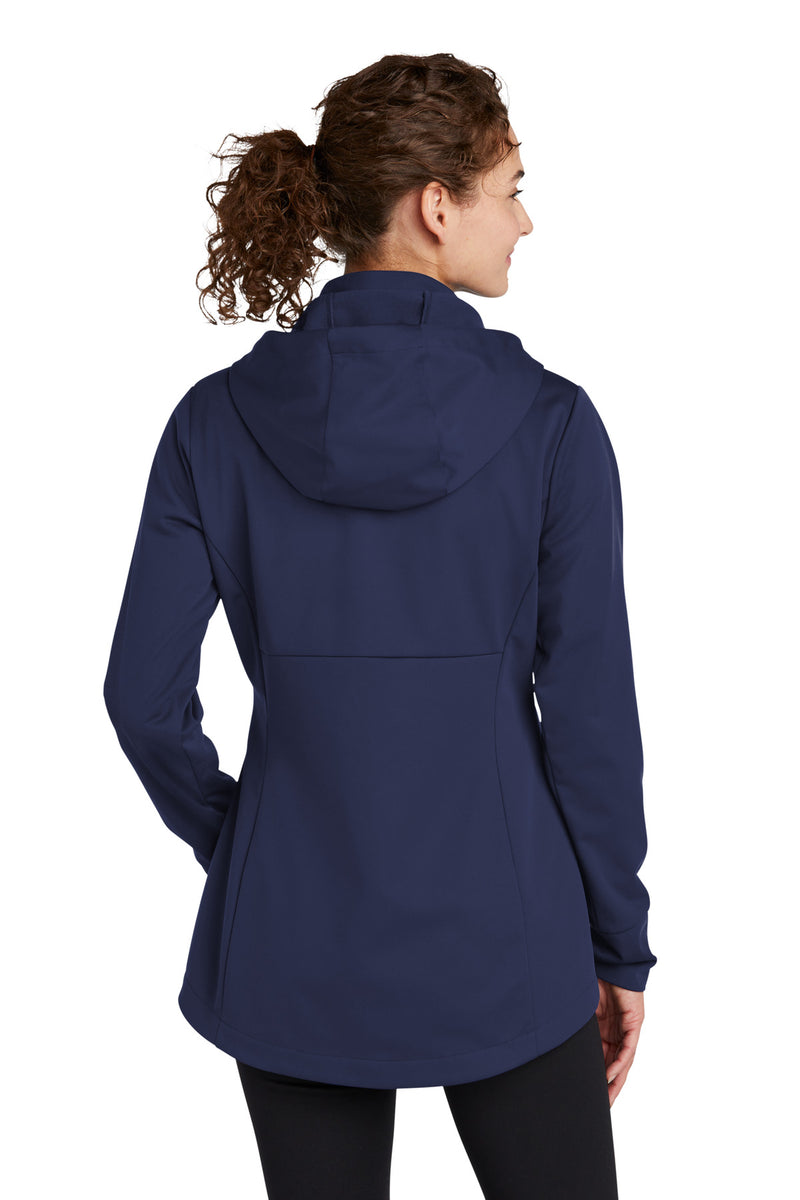 Load image into Gallery viewer, Sport-Tek Women&#39;s Hooded Soft Shell Jacket LST980
