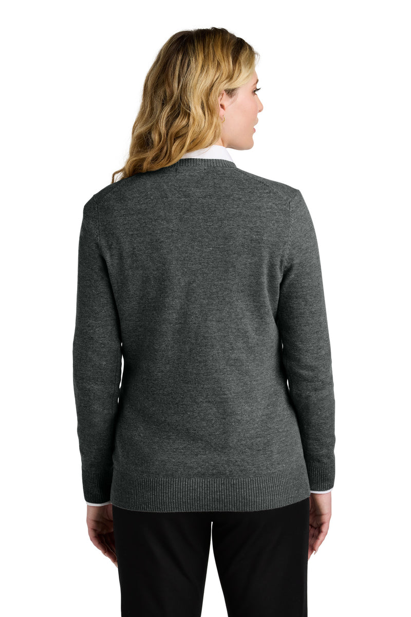 Load image into Gallery viewer, Port Authority Women&#39;s Easy Care V-Neck Sweater LSW2850
