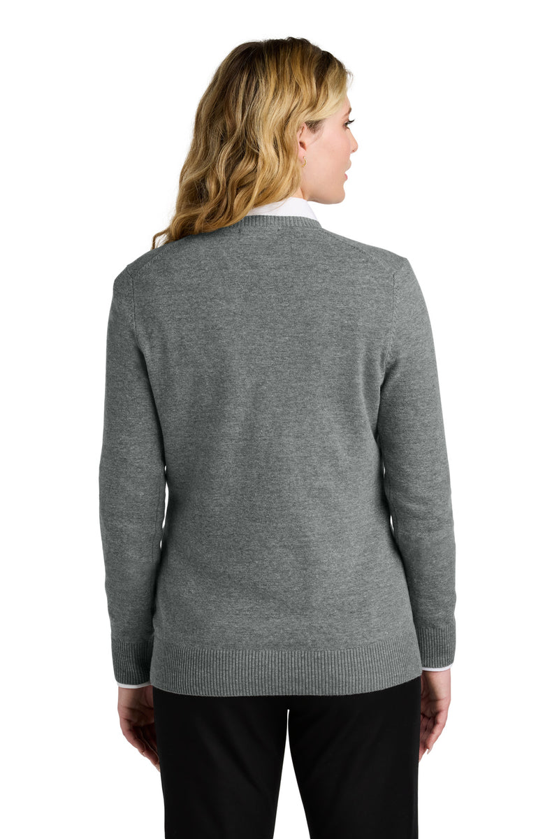 Load image into Gallery viewer, Port Authority Women&#39;s Easy Care V-Neck Sweater LSW2850
