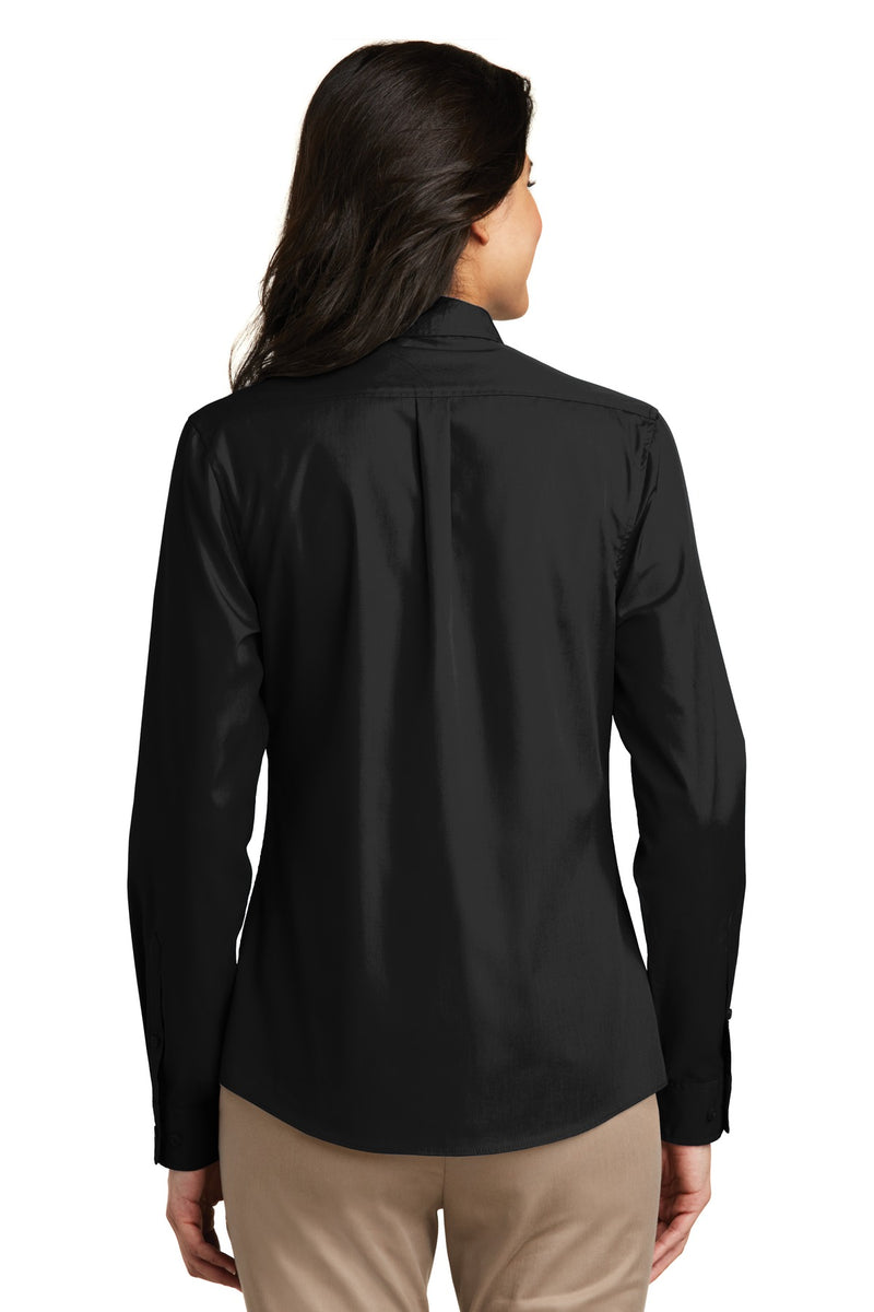 Load image into Gallery viewer, Port Authority Women&#39;s Long Sleeve Carefree Poplin Shirt. LW100
