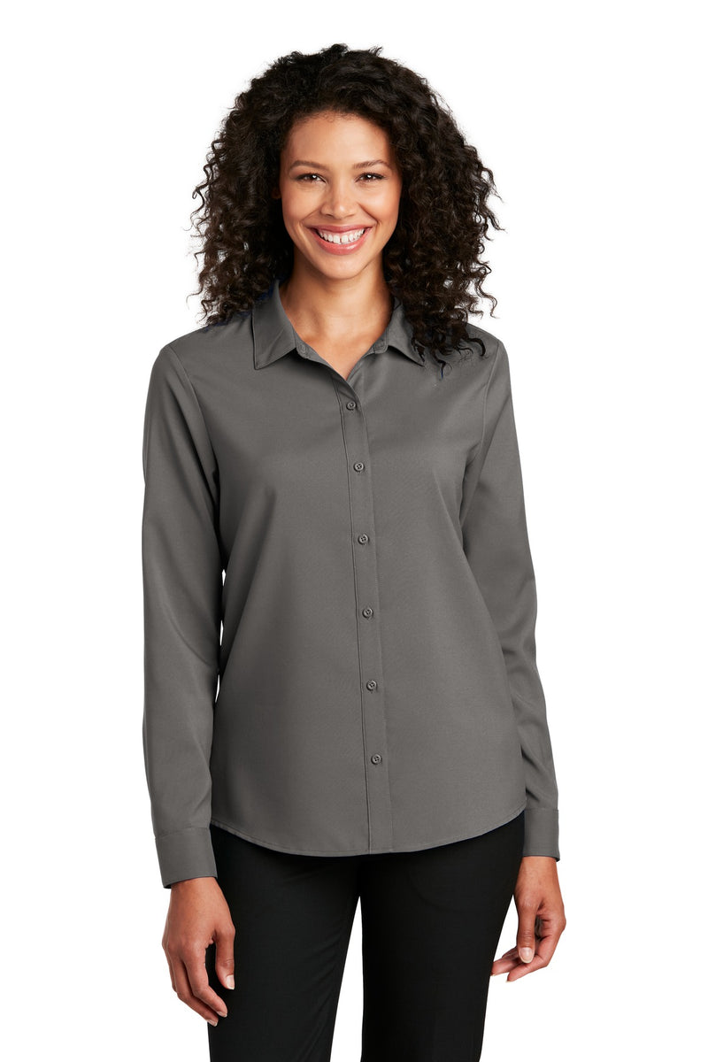 Load image into Gallery viewer, Port Authority Women&#39;s Long Sleeve Performance Staff Shirt LW401
