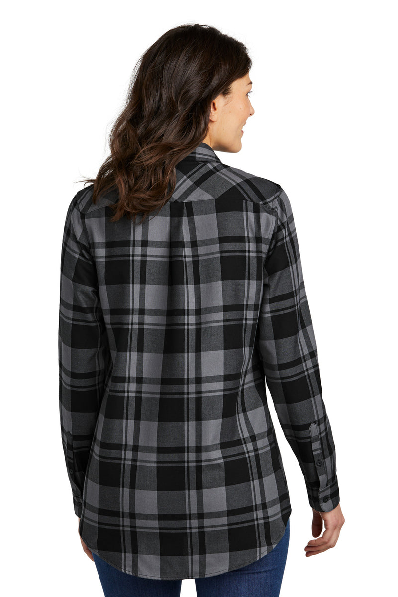 Load image into Gallery viewer, Port Authority Women&#39;s Plaid Flannel Tunic . LW668
