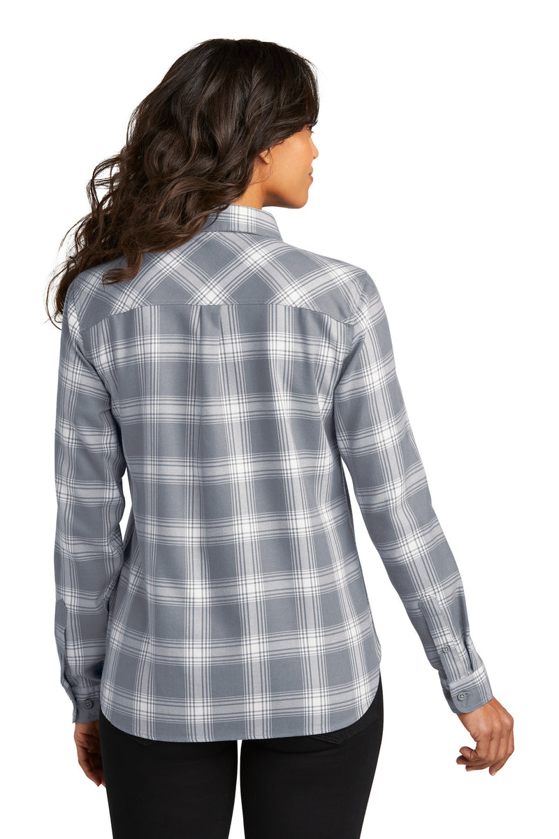Load image into Gallery viewer, Port Authority Women&#39;s Plaid Flannel Shirt LW669
