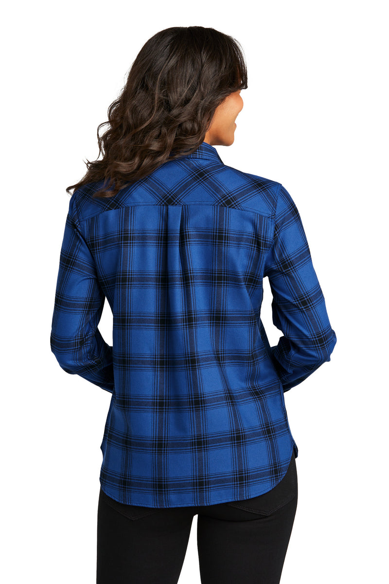Load image into Gallery viewer, Port Authority Women&#39;s Plaid Flannel Shirt LW669
