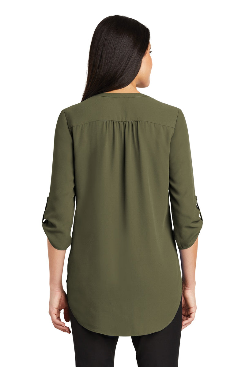 Load image into Gallery viewer, Port Authority Women&#39;s 3/4-Sleeve Tunic Blouse. LW701
