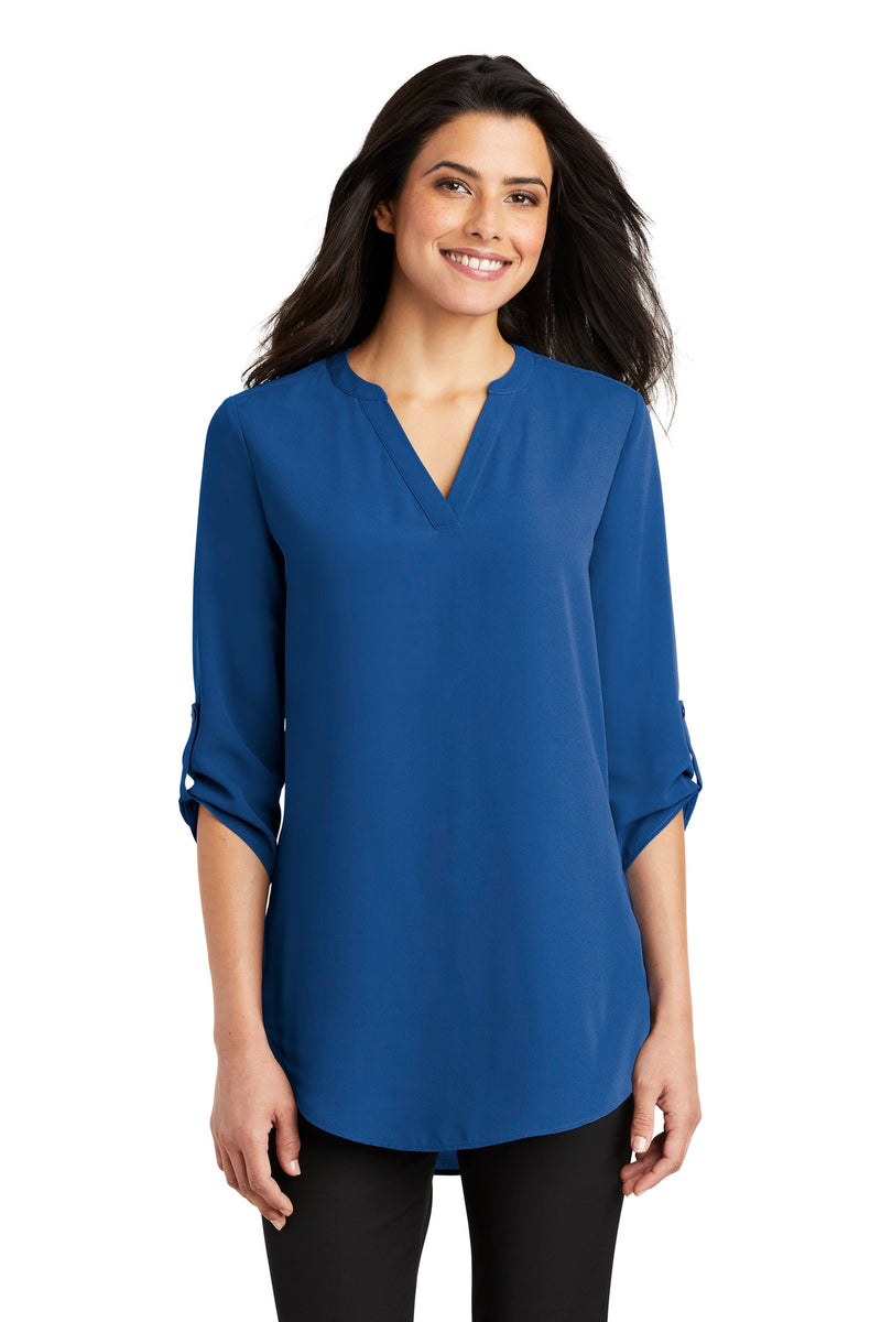 Load image into Gallery viewer, Port Authority Women&#39;s 3/4-Sleeve Tunic Blouse. LW701
