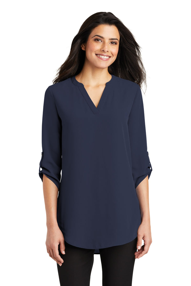 Load image into Gallery viewer, Port Authority Women&#39;s 3/4-Sleeve Tunic Blouse. LW701

