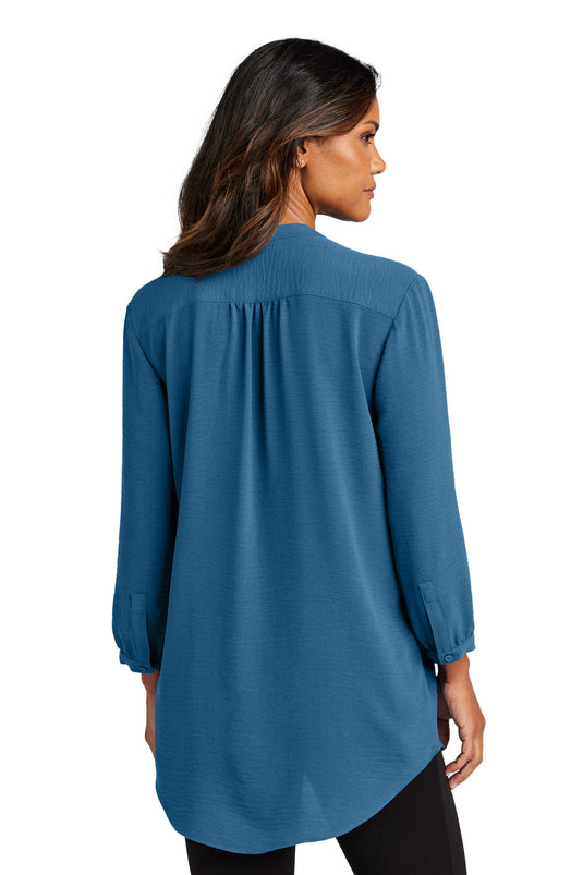 Port Authority Women's 3/4-Sleeve Textured Crepe Tunic LW713