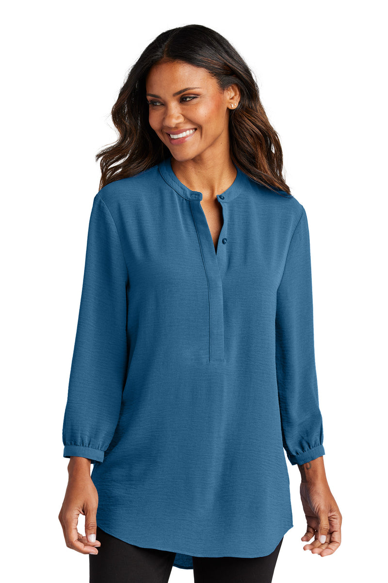 Load image into Gallery viewer, Port Authority Women&#39;s 3/4-Sleeve Textured Crepe Tunic LW713
