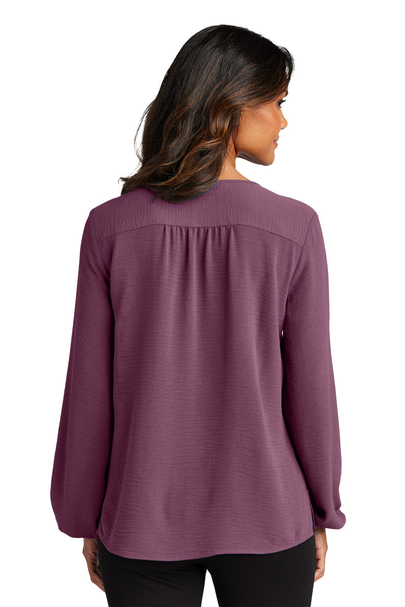 Load image into Gallery viewer, Port Authority Women&#39;s Textured Crepe Blouse LW714
