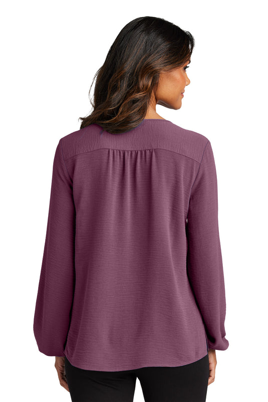 Port Authority Women's Textured Crepe Blouse LW714