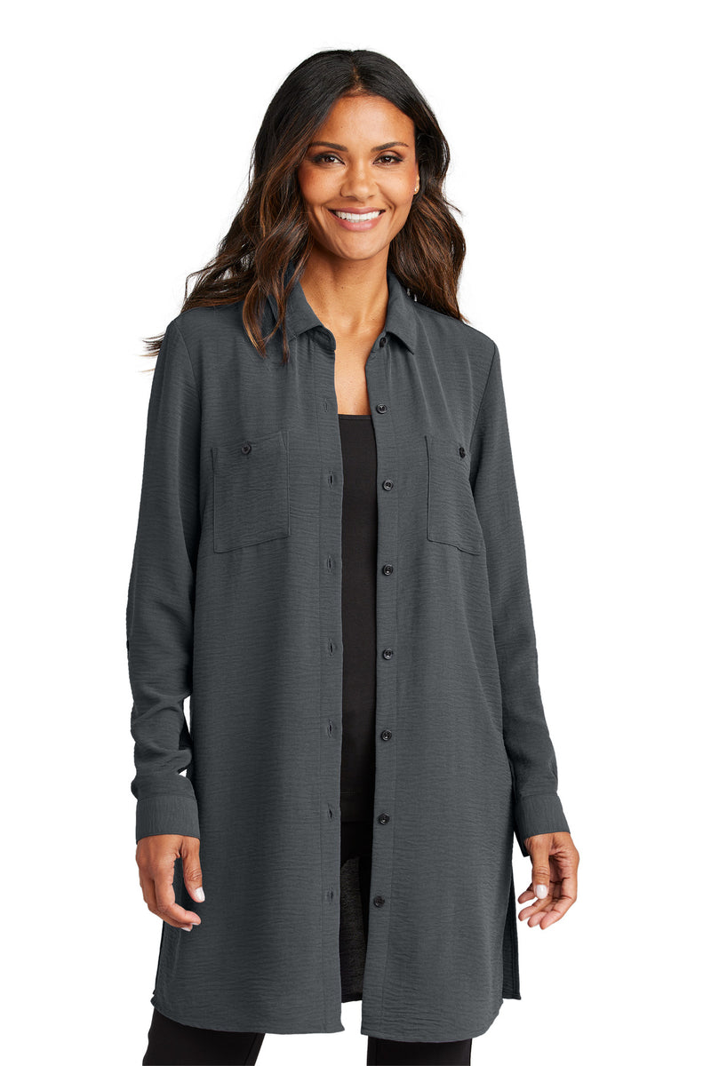 Load image into Gallery viewer, Port Authority Women&#39;s Textured Crepe Long Tunic LW715
