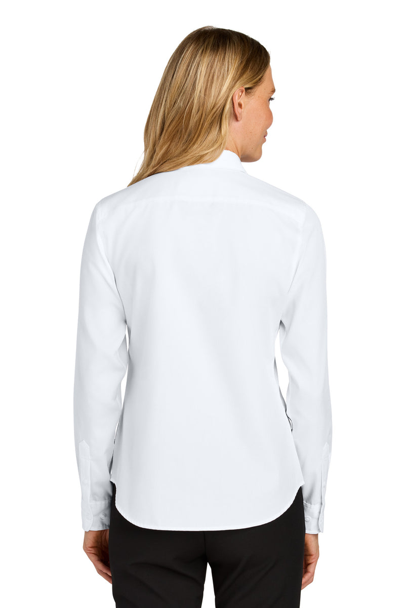 Load image into Gallery viewer, Port Authority Women&#39;s Long Sleeve Nailhead Easy Care Shirt LW816
