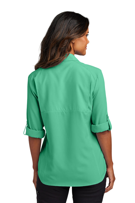 Port Authority Women's Long Sleeve UV Daybreak Shirt LW960