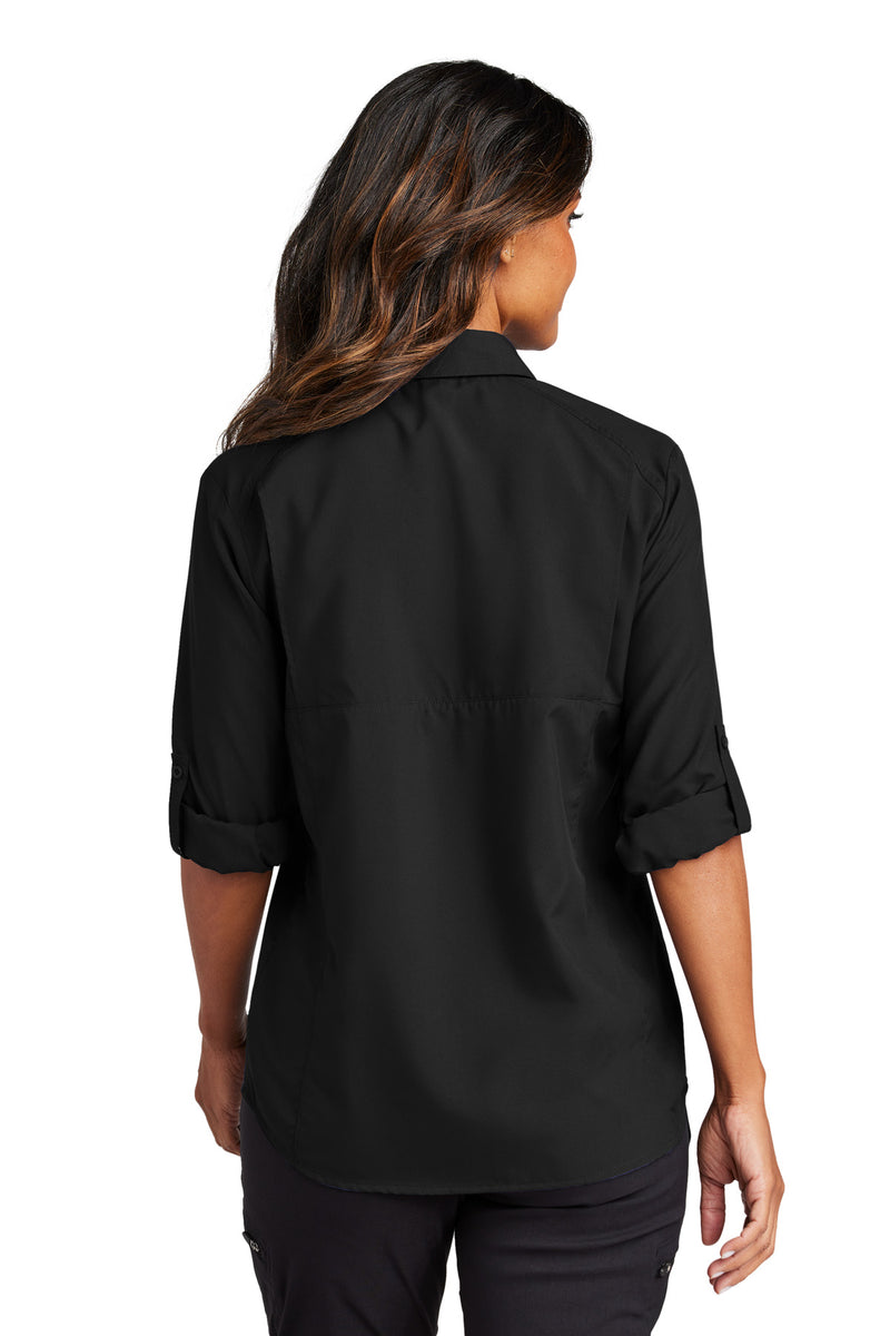 Load image into Gallery viewer, Port Authority Women&#39;s Long Sleeve UV Daybreak Shirt LW960
