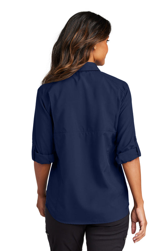 Port Authority Women's Long Sleeve UV Daybreak Shirt LW960
