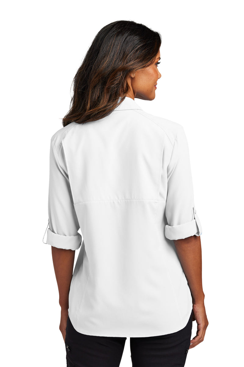 Load image into Gallery viewer, Port Authority Women&#39;s Long Sleeve UV Daybreak Shirt LW960
