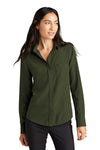 Mercer+Mettle Women's Stretch Crepe Long Sleeve Camp MM2013